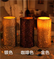 粉缤纷/金色----LED电子蜡烛创意礼品家居摆件送礼佳品
